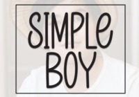 Simple Boy Font - Featured Image