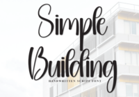 Simple Building Font - Featured Image