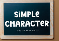 Simple Character Font - Featured Image