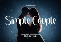 Simple Couple Font - Featured Image