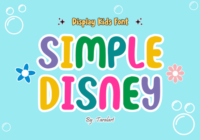 Simple Disney Font - Featured Image