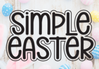 Simple Easter Font - Featured Image