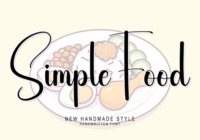 Simple Food Font - Featured Image