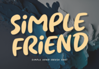 Simple Friend Font - Featured Image