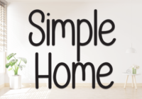 Simple Home Font - Featured Image