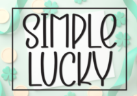 Simple Lucky Font - Featured Image