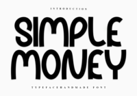 Simple Money Font - Featured Image