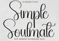 Simple Soulmate Font - Featured Image