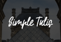 Simple Tulis Font - Featured Image