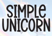 Simple Unicron Font - Featured Image