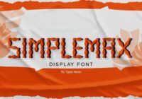 Simplemax Font - Featured Image