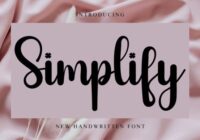 Simplify Font - Featured Image