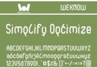Simplify Optimize Font - Featured Image
