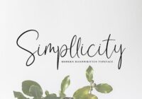 Simpllicity Font - Featured Image