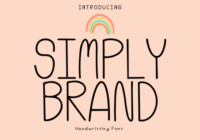 Simply Brand Font - Featured Image