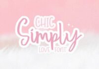Simply Chic Font - Featured Image
