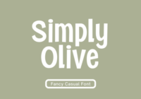 Simply Olive Font - Featured Image