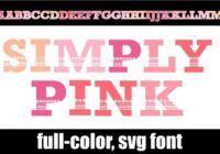 Simply Pink Font - Featured Image
