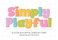 Simply Playful Font - Featured Image