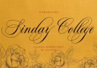 Sinday College Font - Featured Image