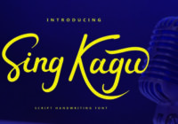 Sing Kagu Font - Featured Image