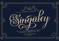 Singaley Font - Featured Image
