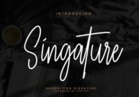 Singature Font - Featured Image