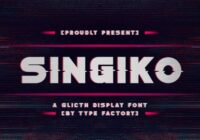 Singiko Font - Featured Image