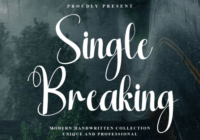 Single Breaking Font - Featured Image
