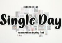 Single Day Font - Featured Image