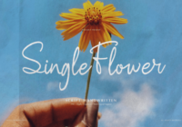 Single Flower Font - Featured Image