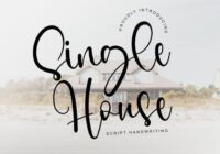 Single House Font - Featured Image