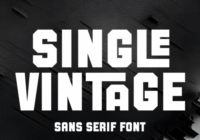 Single Vintage Font - Featured Image