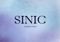 Sinic Font - Featured Image