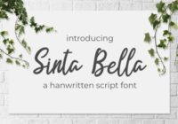 Sinta Bella Font - Featured Image