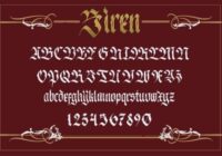 Siren Font - Featured Image