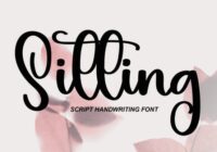 Sitting Font - Featured Image