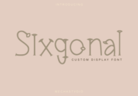 Sixgonal Font - Featured Image