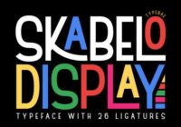 Skabelo Font - Featured Image