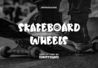 Skateboard Wheels Font - Featured Image