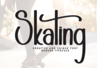 Skating Font - Featured Image
