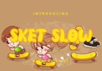 Sket Slow Font - Featured Image