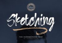 Sketching Font - Featured Image