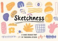 Sketchness Font - Featured Image