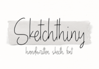 Sketchthiny Font - Featured Image