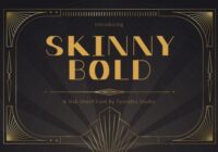 Skinnybold Font - Featured Image