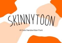 Skinnytoon Font - Featured Image