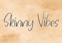 Skiny Vibes Font - Featured Image