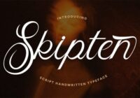 Skipten Font - Featured Image
