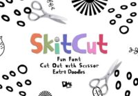 Skit Cut Font - Featured Image